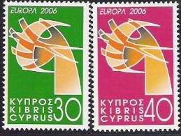 2006 Zypern Chypre Yv. 1085-6 Mi. 1074-5 A ** MNH  Europa - 2006