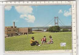 PO5164B# REGNO UNITO - SEVERN BRIDGE FROM PICNIC HILL - TOP RANK MOTORSPORT  VG 1975 - York