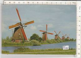 PO5178B# PAESI BASSI - HOLLAND - KINDERDIJK - MULINI A VENTO - WIND MILLS  VG 1975 - Kinderdijk