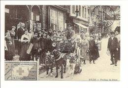 REPRODUCTION: Lille, Attelage De Chiens (12-3555) - Taxis & Fiacres