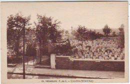 62. VERMELLES . CIMETIERE BRITANNIQUE. GUERRE 1914.1918. - War Cemeteries