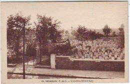 62. VERMELLES . CIMETIERE BRITANNIQUE. GUERRE 1914.1918. - Cementerios De Los Caídos De Guerra