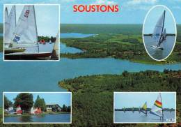 Soustons - Le Lac - Le Centre Nautique Voiliers Planche à Voile - Soustons