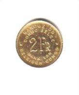 BELGIAN CONGO   2  FRANCS  1946  (KM # 28) - 1945-1951: Regencia