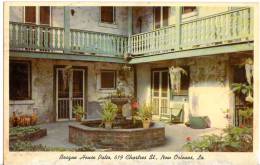 BR14693 Bosqye House Patio New Orleans Louisiana 2 Scans - New Orleans