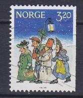 Norway 1991 Mi. 1083     3.20 Kr Weihnachten Christmas Jul Noel Natale Navidad - Gebraucht