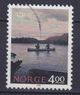 Norway 1993 Mi. 1123      4.00 Kr NORDEN Tourismus Kajakfahrt Auf Einem See - Oblitérés