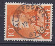 Norway 1959 Mi. 432      10.00 Kr König Olaf V. Deluxe PALNAFOSSEN Cancel !! - Used Stamps