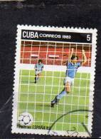 1982 World Cup Football Championship Finalists -  Goal  5c FU - Oblitérés