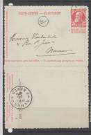 Carte Du 24/08/1911 De Ostende Vers Namur - Letter-Cards