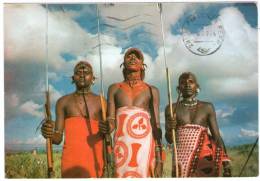 SAMBURU WARRIORS / WITH TANZANIA THEMATIC STAMPS-UNICEF - Tanzanía