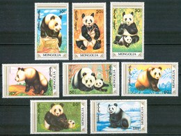 1990 Mongolia Orsi Bears Ours Panda MNH** Mon111 - Ours