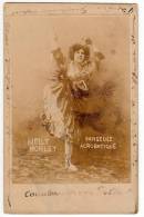 DANCE NELLY MORELEY DASEUSE ACROBATIQUE OLD POSTCARD 1905. - Danse