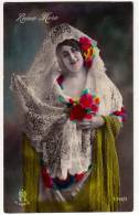 DANCE REINA MORA MADRID TARJETA POSTAL Nr. 749/3 OLD POSTCARD - Danse