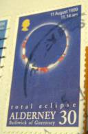 Alderney 1999 Total Eclipse 30p - Used - Alderney