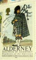 Alderney 1985 Regiments Opf The Garrison Duke Of Albany's Own Highlanders 1856 14p - Used - Alderney