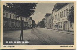 „ Bad Lippspringe, Detmolder Straße“ Um 1940/1950, Ansichtskarte, Ungebrauchte Karte - Paderborn