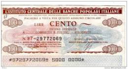 ITALY 100 L Istituto Banche Popolari Italiane Lot17 - 100 Liras