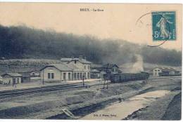 CPA 54 – BRIEY - La Gare - Briey