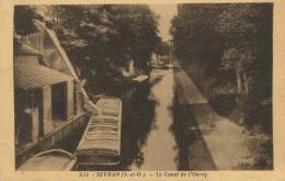 ( CPA 93 )  SEVRAN  /  Le Canal De L´ Ourcq  - - Sevran