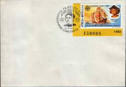 Romania-Occasionally Envelope 1992-Cristofor Columb-500 Years Since The Discovery Of America - Cristóbal Colón