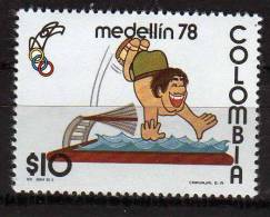 Plongeon- Colombie 723 NMH- 13èmes Jeux D´Amérique Centrale Et Caraïbes 1971 - Plongeon