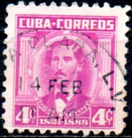 1954 Portraits - 4c. - Mauve (Aldama)  FU - Usados