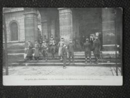 PARIS - LA GREVE DES CHEMINOTS -le Seminaire Saint Sulpice Transformé En Caserne - Lots, Séries, Collections