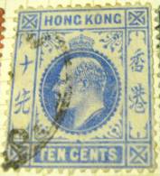 Hong Kong 1903 King Edward VII 10c - Used - Nuevos