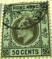 Hong Kong 1903 King Edward VII 50c - Used - Nuevos