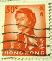 Hong Kong 1962 Queen Elizabeth II 50c - Used - Usati