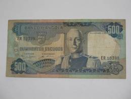 500 - Quinhentos - Escudos  1972 - ANGOLA - Banco De Angola - Angola