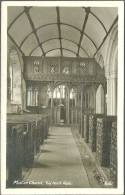 UNITED KINGDOM - ENGLAND - CROWNWALL POSTCARD 1956 MULLION CHURCH INTERIOR - THE NORTH AISLE - PENPOL PICTURE CARD - Sonstige & Ohne Zuordnung
