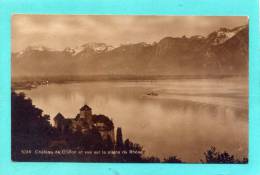 VEYTAUX [Vaud ~ Suisse] --> Château De Chillon Et Vue Sur La Plaine Du Rhône - Veytaux