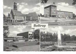 MB 425 Bottrop Hallenbad Stadtgarten Verwaltung Rheinstahl Bergbau AG Sw 28.7.1964 - Bottrop