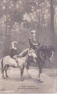 Cottbus, Unser Kroonprinz Mit Seinem ältesten Sohn 1903 - Cottbus