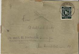 =DE  BRIEF 1947 MEININGEN - Storia Postale