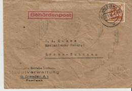 =DE  BRIEF 1948 , Behördenpost - Brieven En Documenten