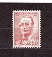 DENMARK 1967 Christian Sonne Michel Cat N° 464  MNH** Absolutely Perfect - Neufs