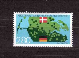 DENMARK 1985 Good Relationship Copenaghen Bonn Michel Cat N° 829  MNH** Absolutely Perfect - Unused Stamps