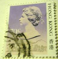 Hong Kong 1987 Queen Elizabeth II 70c - Used - Oblitérés