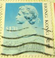 Hong Kong 1987 Queen Elizabeth II $1.70 - Used - Gebraucht