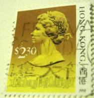 Hong Kong 1991 Queen Elizabeth II $2.30 - Used - Gebraucht