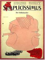 Zeitschrift 14.3. 1964  ,  Simplicissimus  -  Der Deutsche Wirtschaftskörper - Und Wieder Eine Mauer - Altri & Non Classificati