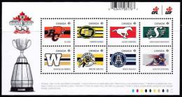 Canada (Scott No.2558 - CFL Teams) [**] (P) BF / SS - Blocks & Sheetlets