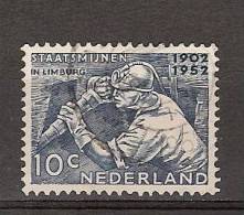 NVPH Nederland Netherlands Pays Bas Niederlande Holanda 582 Used ; 50 Jaar Nederlandse Staatsmijnen 1952 - Gebraucht