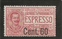 ITALIA 1922 * - Poste Exprèsse