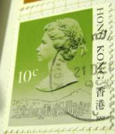 Hong Kong 1991 Queen Elizabeth II 10c - Used - Oblitérés