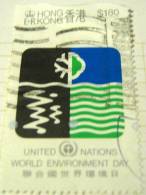 Hong Kong 1990 World Environment Day $1.80 - Used - Gebraucht