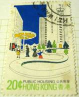 Hong Kong 1981 Public Housing 20c - Used - Nuevos